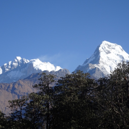 ANNAPURNA and Anna South from Deorali