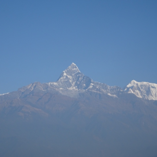MACHHAPUCHRE and HIMCHULI from Poonhill